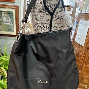 Chic Black Shoulder Bag by‎ [Brand]